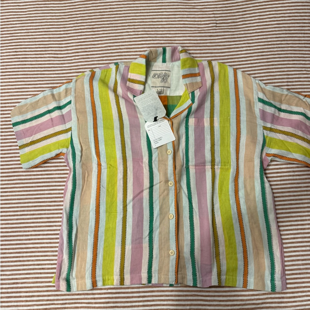 Ace & Jig Bobby shirt in Cheer